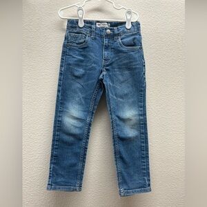 Levi’s Blue Denim Jeans for Boys-511 Slim